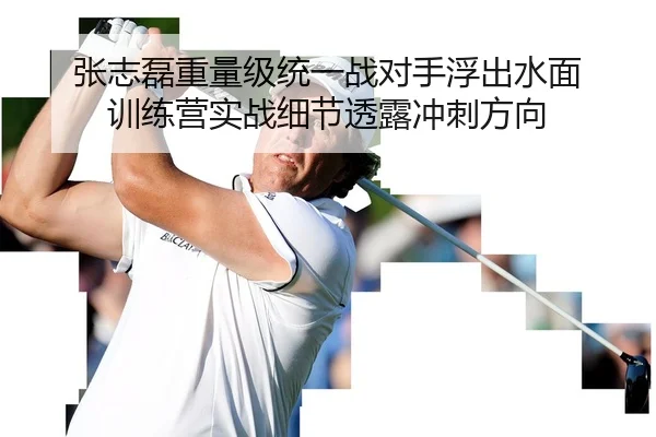 张志磊重量级统一战对手浮出水面 训练营实战细节透露冲刺方向